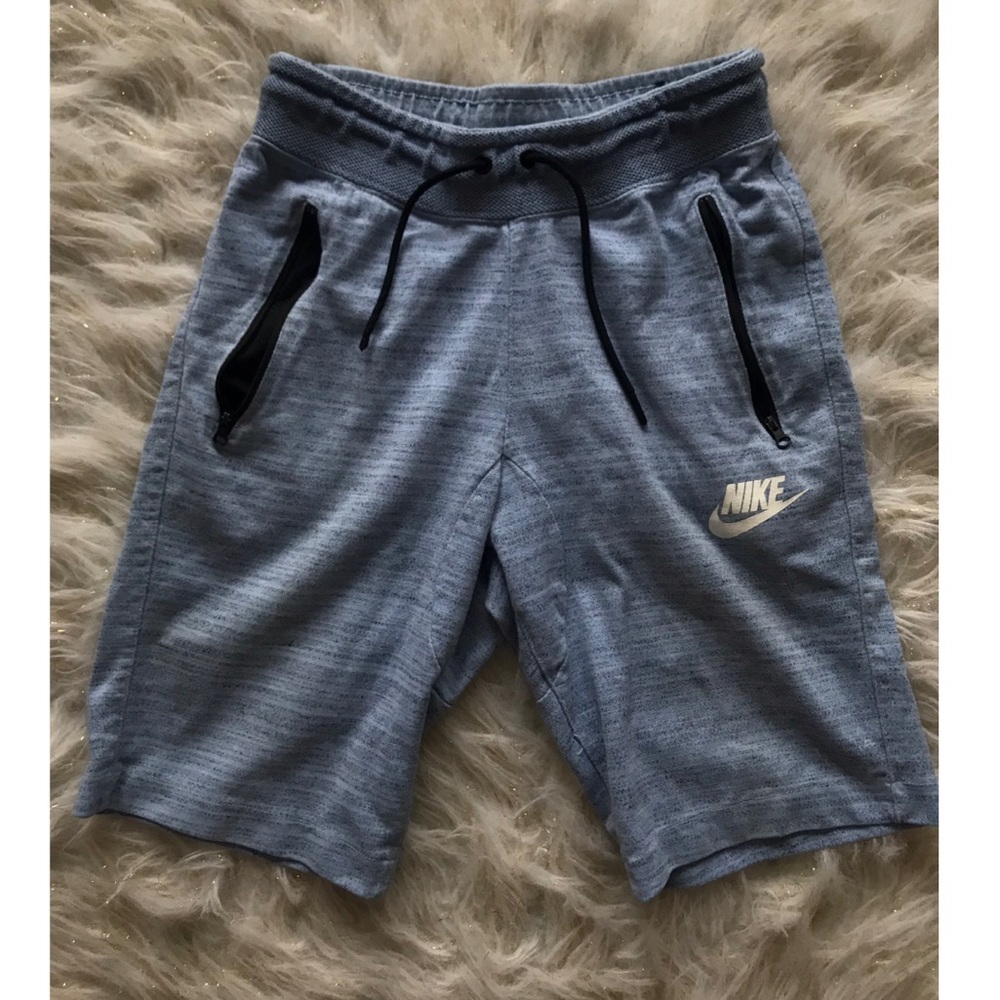 Nike LIGHT BLUE Cotton Shorts